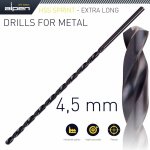 ALPEN Hss Drill Bit 4.5MM 185 X 125 Extra Long