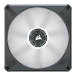 Corsair CO-9050124 ML140 LED Elite 140MM White LED Fan Single Pack Black Chassis Fan