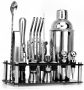 20PIECE Stainless Steel Cocktail Shaker Set Boston Bartender Kit Commercial