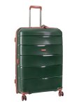 Cellini Spinn Large 4 Wheel Trolley Case-green - Ys Travel Bags