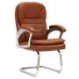 High-back Comfortable Pu Leather Office Chair 511G Brown