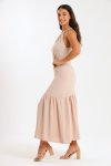 Kaitlyn Ladies Strappy Summer Maxi Office Dress