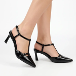 Elisha Closed Toe Slingback - Black - 8