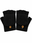 Women Winter Flip Gloves Convertible Mittens Full&half Finger GLOVE-G7096