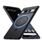 Google Pixel 7 Pro Premium Slim Magsafe Translucent Bumper Case Matte Black
