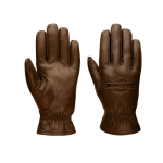 Men’s Full Speed Leather Gloves – Brown Leather