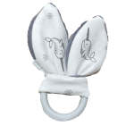 Babes & Kids Little Acorn Arctic Animals Silicone Teether Grey Or White - White Fleece