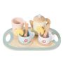 Kids Wooden Tea Set For Girls -flower