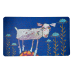 - Kitchen Mat Blue Sheep