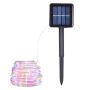 22M Solar Tube Fairy Lights With 200 Leds