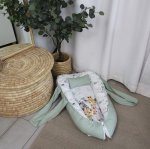 Baby Safe Nest Safe Sleeping Pod Safari With Simple One Pennygum Leaf At Back Of Safari Animals