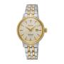 Seiko Presage Cocktail Time White Lady Diamond Twist Watch - SRE010J1