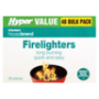 Value Checkers Housebrand Firelighters 48 Pack