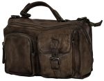 Fino Full Grain Italian Aniline Nappa Leather Hand & Shoulder Bag