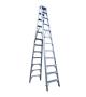 Ladder Aluminium 12 Step Heavy Duty Double Sided A-frame Rise
