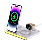 4-IN-1 Foldable Wireless Charging Stand With LED Night Light