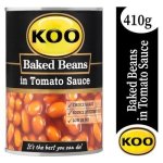 Koo Baked Beans In Tomato Sauce 410G