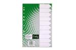 JD1478 Pastel Rainbow A4 10 Part Dividers