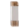 2 In 1 Type C Card Reader For Sd/tf/micro Sd Card Otg USB Adapter Gold