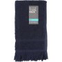 Clicks Fringed Guest Towel Set Navy 2 Piece