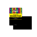 A4 Board Pad 160G 20 Sheet Black