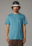 M Short Sleeve Simple Dome Tee - Algae Blue
