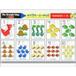 4AKID MELISSA-AMP-DOUG-NUMBERS-1-10-COLOR-A-MAT
