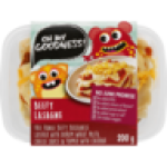 Oh My Goodness Beefy Lasagne Ready Meal 200G
