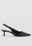 Roger Slingback Heel - Black