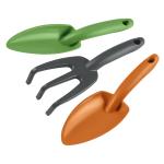 3-PIECE Colorful Plastic Gardening Set
