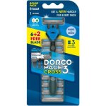 Dorco Pace 3 Cross Disposable Razor Kit