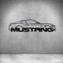 Ford Mustang 3 - Matt Black / L 800MM