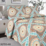 3 Piece Quilt Set Standard HLTO-68 Double Queen - Standard Queen