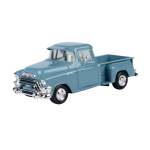 1955 Gmc Blue Chip Pickup Diecast Model Scale 1:24 - Blue