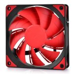 Deep Cool TF120MM Case Fan Features Unique Patented 2-LAYER Blade Design With Built-in Red LED