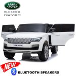 Kids Electric Ride On Car Range Rover Sport Hse - White Full Spec - The Largest Kids Car Available