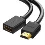 UGreen Male-to-female HDMI Cable 2M Black