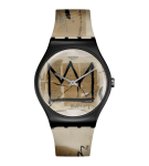 Untitled By Jean-michel Basquiat Watch SUOZ355