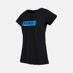 Rebel Women’s Wolf T-Shirt Black