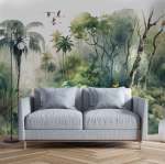 Abstract Eden - Peel And Stick Mural