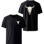 Bull Skull Graphic T-Shirt Vintage Western Style