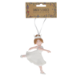 White Ballerina Tree Decorations