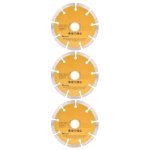 - Diamond Disc - Dry Cutting 115MM - 3 Piece