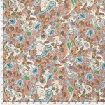 Yoryu Chiffon Paisley Cream 19133-151
