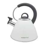 1.08L White Whistling Kettle - KEBE002