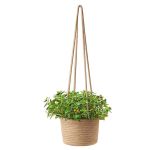 Woven Hemp Rope Hanging Planter