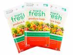 Keep It Fresh Produce Bags - 30 Reusable Bpa Free Freshness Produce Bags & Twist Ties - Keeps Fruits Veggies And Flowers Fresher