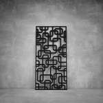 Wall Art D050 - 2900 X 1400 X 20 Indoor Matt Silver Warm White