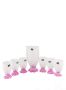 Pineapple Design Water Set 7 Piece - Pink