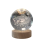Crystal Ball Night Light - Solar System White